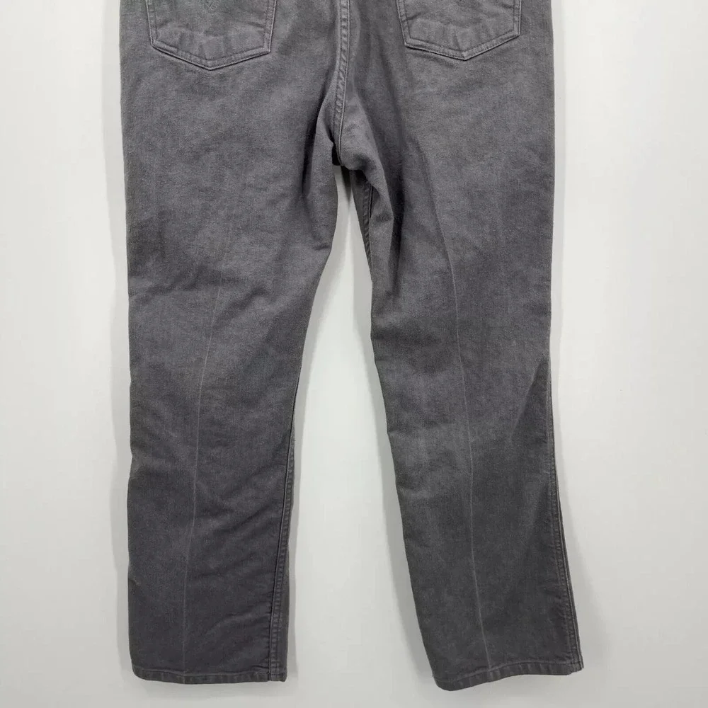 Levis 517 Mens Grey Vintage Bootcut Pants Size W38 L30 Vtg 052808-6